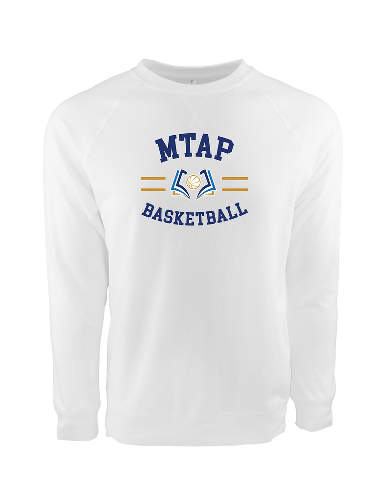 More Than Athletics Prep School Basketball MTAP Curve - Crewneck Sweatshirt
