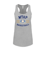 More Than Athletics Prep School Basketball MTAP Curve - Womens Tank Top