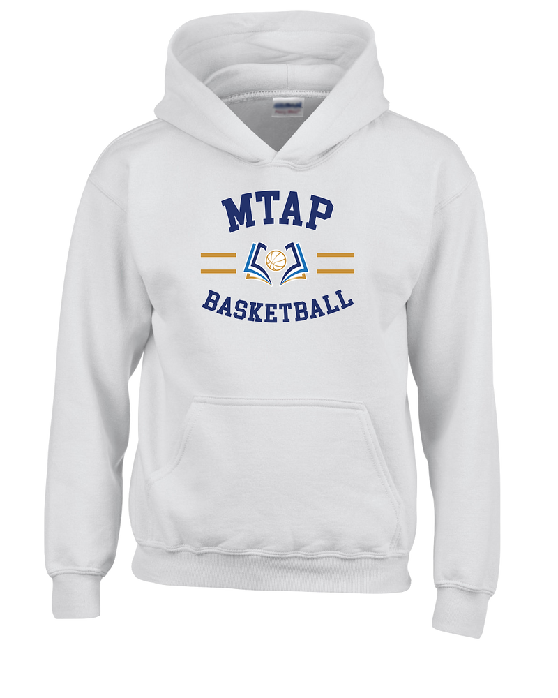 More Than Athletics Prep School Basketball MTAP Curve - Youth Hoodie