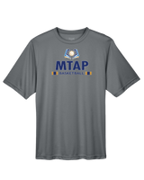 More Than Athletics Prep School Basketball MTAP Stacked - Performance T-Shirt