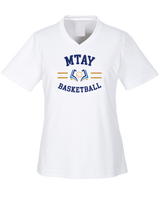 More Than Athletics Prep School Basketball MTAY Curve - Womens Performance Shirt