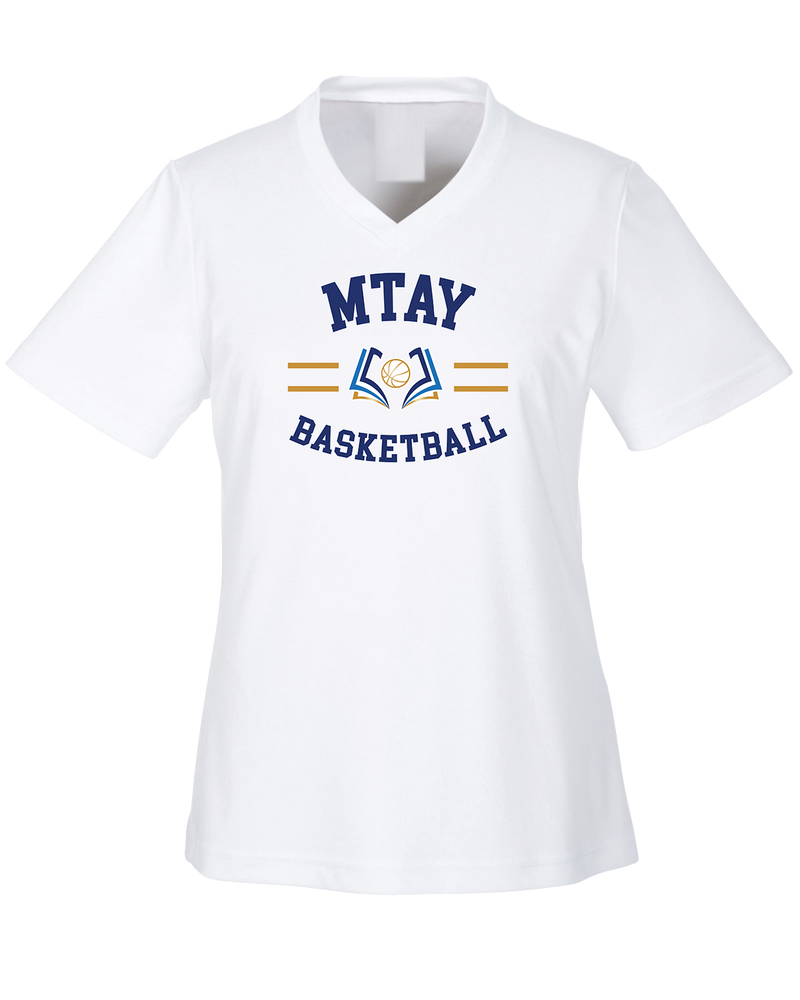 More Than Athletics Prep School Basketball MTAY Curve - Womens Performance Shirt