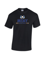 More Than Athletics Prep School Basketball MTAY Stacked - Cotton T-Shirt