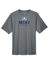 More Than Athletics Prep School Basketball MTAY Stacked - Performance T-Shirt