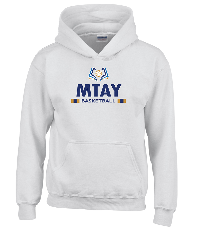 More Than Athletics Prep School Basketball MTAY Stacked - Cotton Hoodie