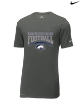 Manchester Valley HS School Football - Mens Nike Cotton Poly Tee