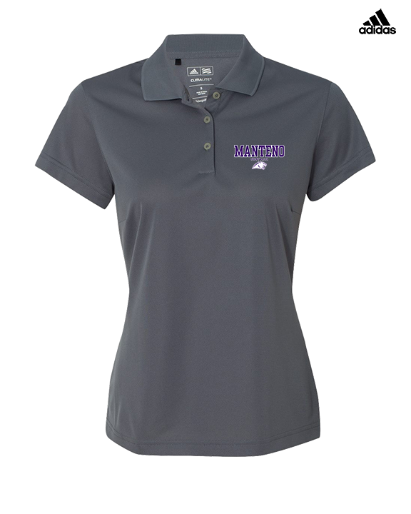 Manteno HS Softball Block - Adidas Womens Polo