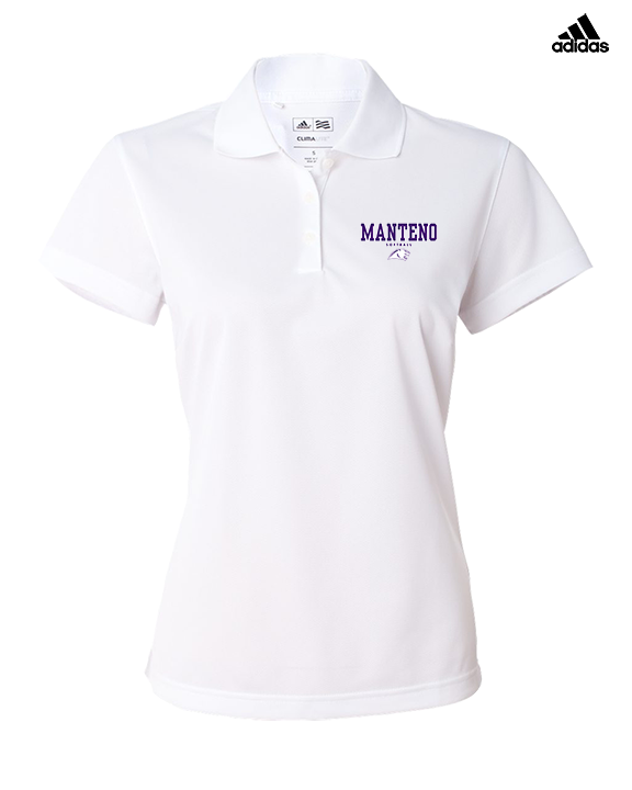 Manteno HS Softball Block - Adidas Womens Polo