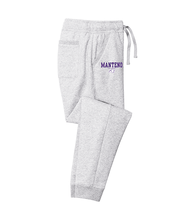 Manteno HS Softball Block - Cotton Joggers