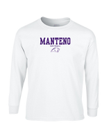 Manteno HS Softball Block - Cotton Longsleeve