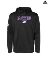 Manteno HS Softball Block - Mens Adidas Hoodie