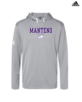 Manteno HS Softball Block - Mens Adidas Hoodie