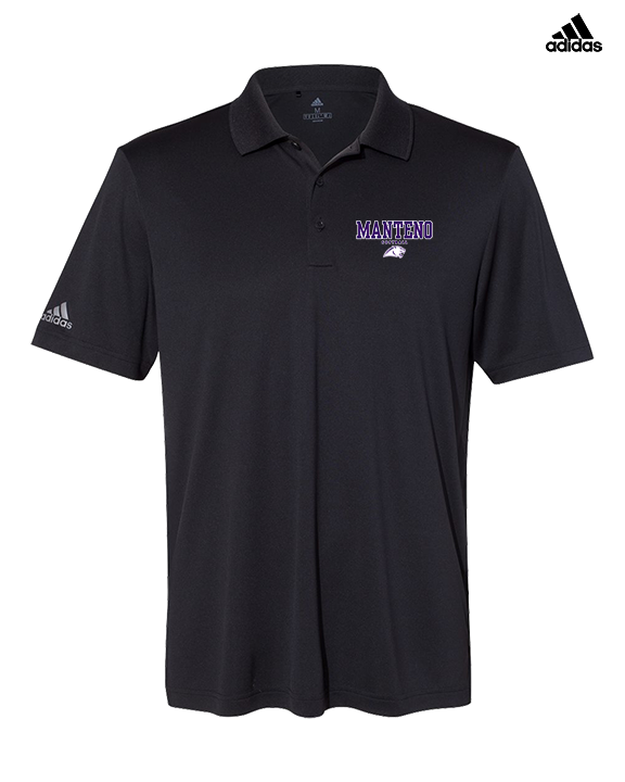 Manteno HS Softball Block - Mens Adidas Polo