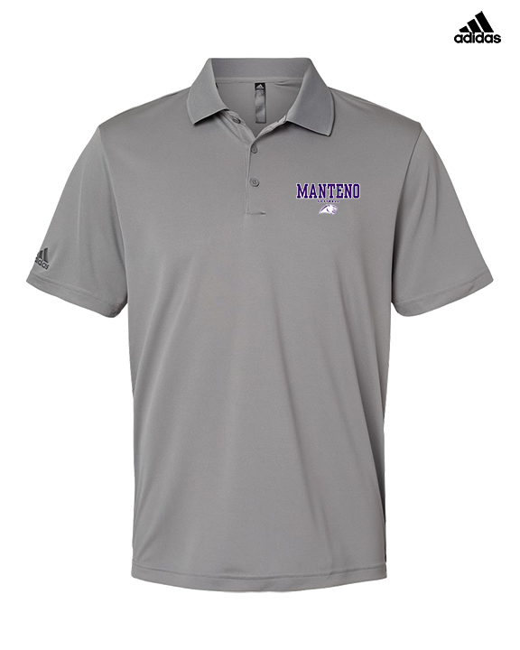 Manteno HS Softball Block - Mens Adidas Polo