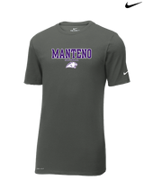 Manteno HS Softball Block - Mens Nike Cotton Poly Tee