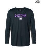 Manteno HS Softball Block - Mens Oakley Longsleeve