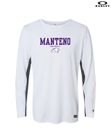 Manteno HS Softball Block - Mens Oakley Longsleeve