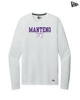 Manteno HS Softball Block - New Era Performance Long Sleeve