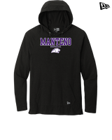 Manteno HS Softball Block - New Era Tri-Blend Hoodie