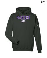 Manteno HS Softball Block - Nike Club Fleece Hoodie