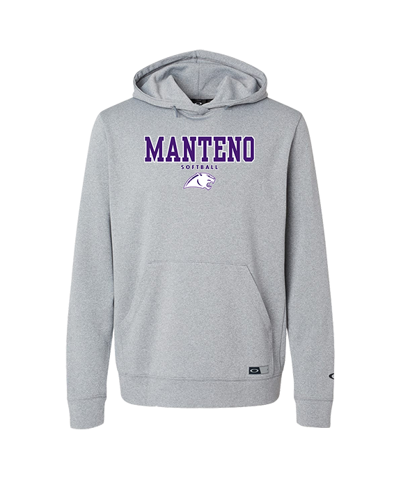 Manteno HS Softball Block - Oakley Performance Hoodie