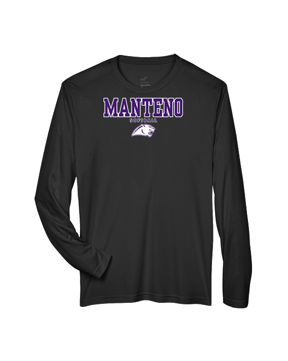 Manteno HS Softball Block - Performance Longsleeve