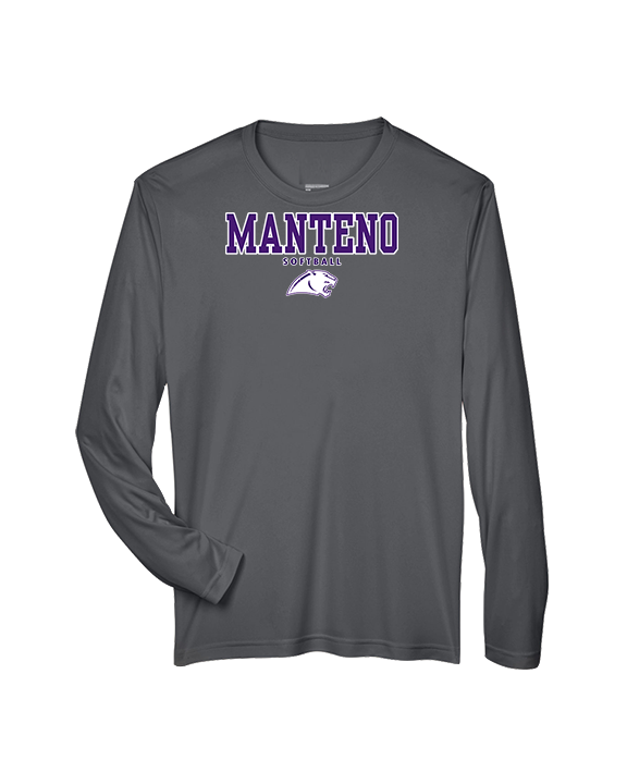 Manteno HS Softball Block - Performance Longsleeve