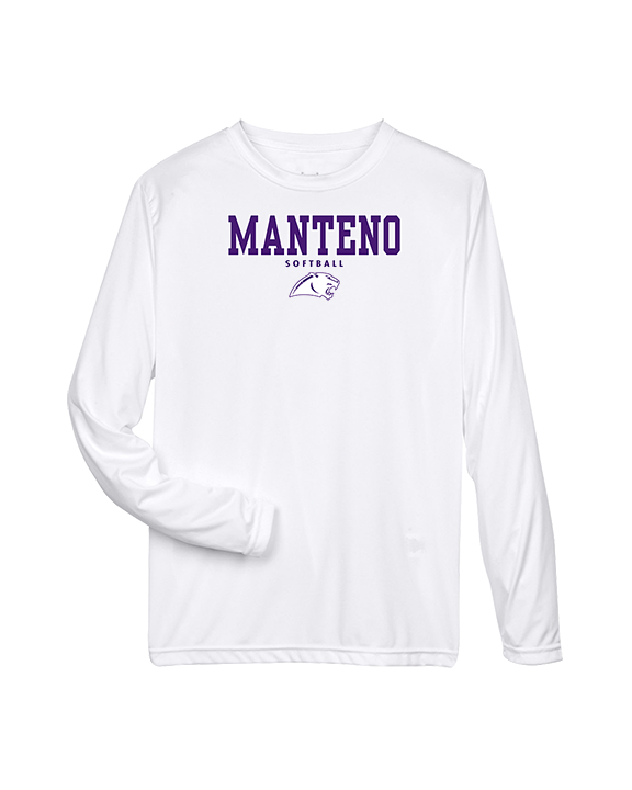 Manteno HS Softball Block - Performance Longsleeve