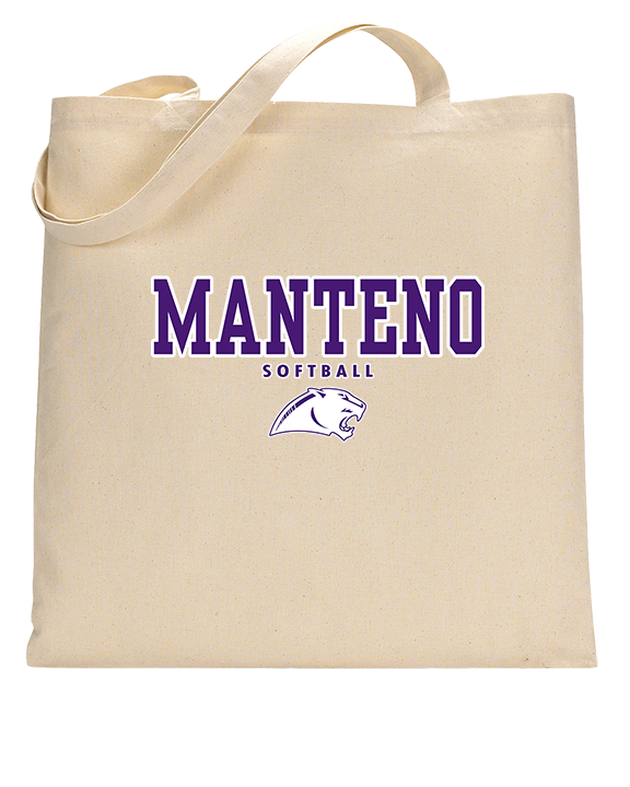 Manteno HS Softball Block - Tote