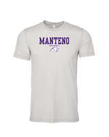 Manteno HS Softball Block - Tri-Blend Shirt