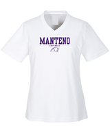 Manteno HS Softball Block - Womens Performance Shirt