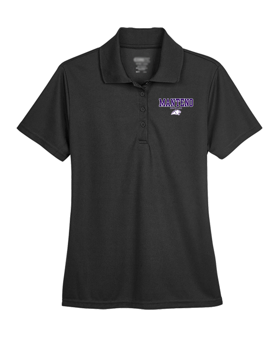 Manteno HS Softball Block - Womens Polo