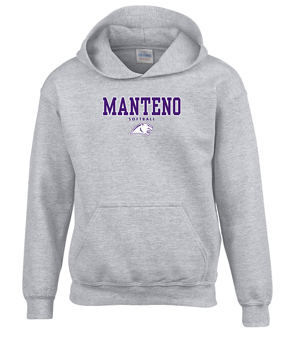 Manteno HS Softball Block - Youth Hoodie