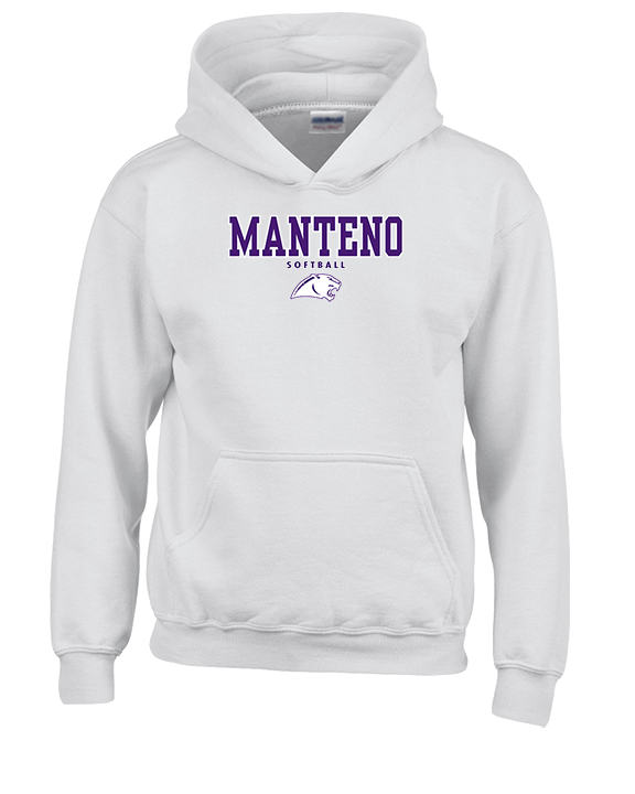 Manteno HS Softball Block - Youth Hoodie