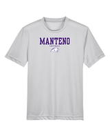 Manteno HS Softball Block - Youth Performance Shirt