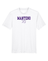 Manteno HS Softball Block - Youth Performance Shirt