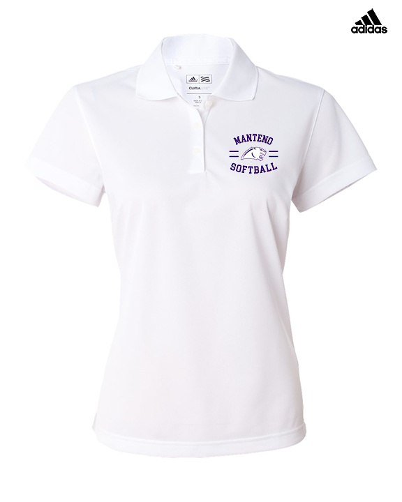 Manteno HS Softball Curve - Adidas Womens Polo