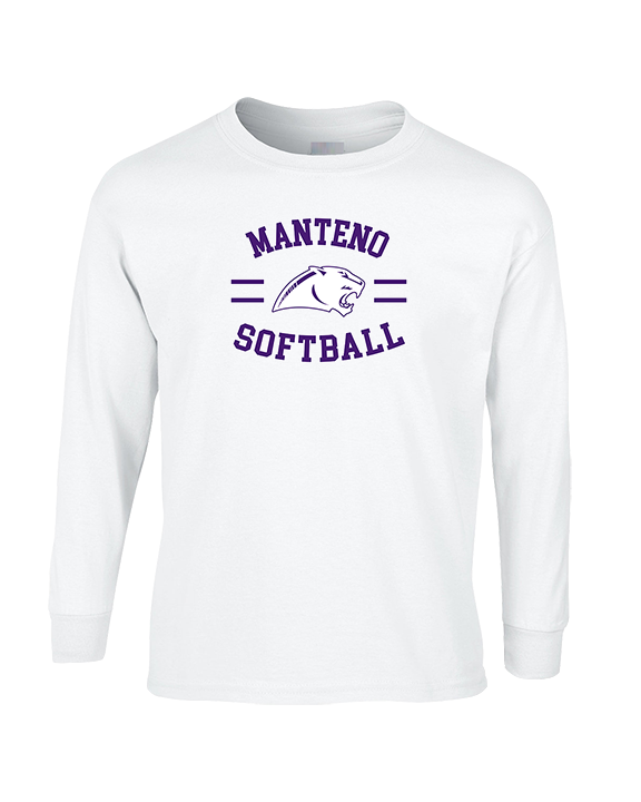 Manteno HS Softball Curve - Cotton Longsleeve