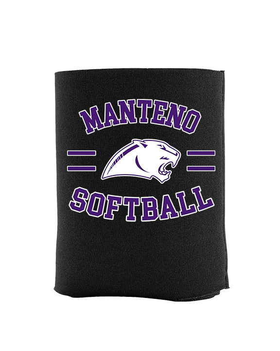 Manteno HS Softball Curve - Koozie