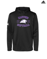 Manteno HS Softball Curve - Mens Adidas Hoodie