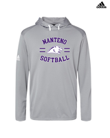 Manteno HS Softball Curve - Mens Adidas Hoodie