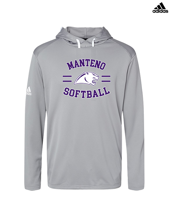 Manteno HS Softball Curve - Mens Adidas Hoodie