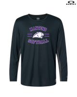 Manteno HS Softball Curve - Mens Oakley Longsleeve