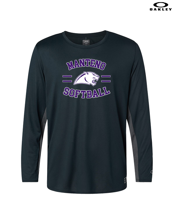 Manteno HS Softball Curve - Mens Oakley Longsleeve