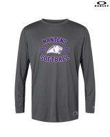 Manteno HS Softball Curve - Mens Oakley Longsleeve