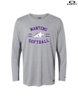 Manteno HS Softball Curve - Mens Oakley Longsleeve