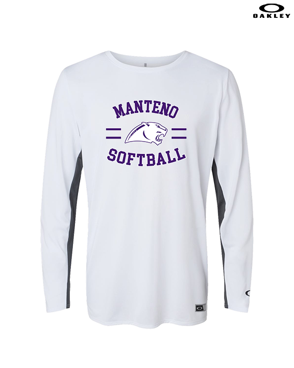 Manteno HS Softball Curve - Mens Oakley Longsleeve