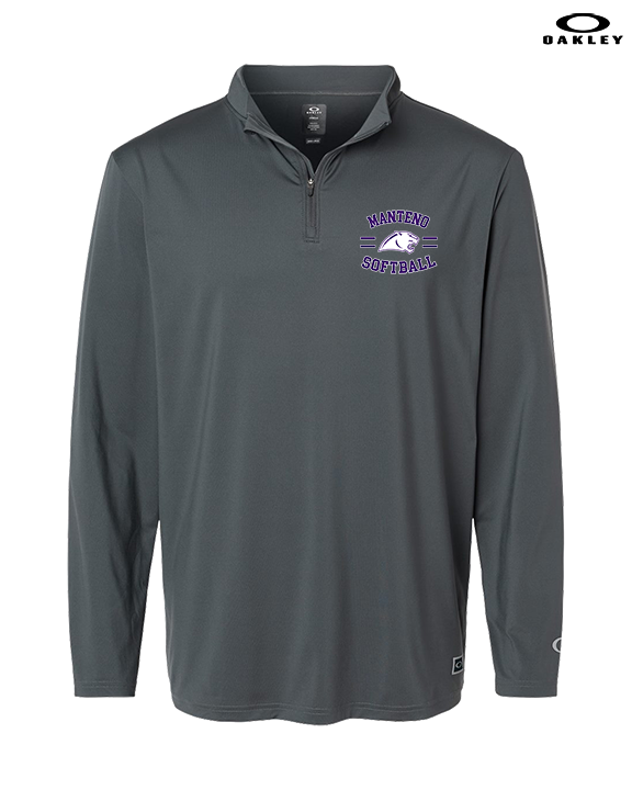 Manteno HS Softball Curve - Mens Oakley Quarter Zip