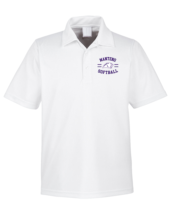 Manteno HS Softball Curve - Mens Polo