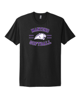 Manteno HS Softball Curve - Mens Select Cotton T-Shirt